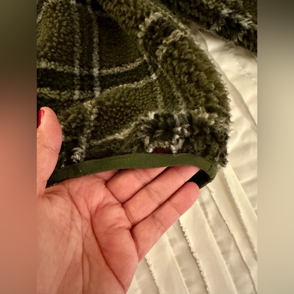 Zara Plaid Combination Jacket Size XL - Picture 9 of 9
